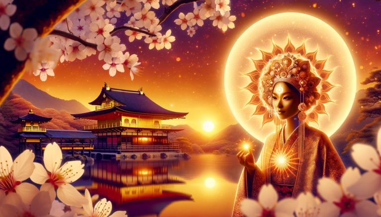 Amaterasu Japanese Sun Goddess - Mythology Vault