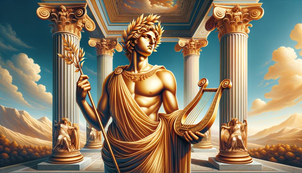 Apollo Greek God Symbol Symbols Of The Greek God Apollo The Lyre