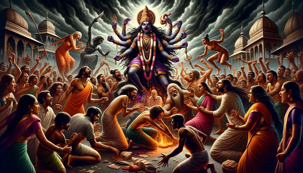 kali s worship and controversies