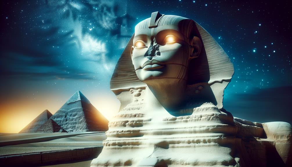 mysterious sphinx of egypt