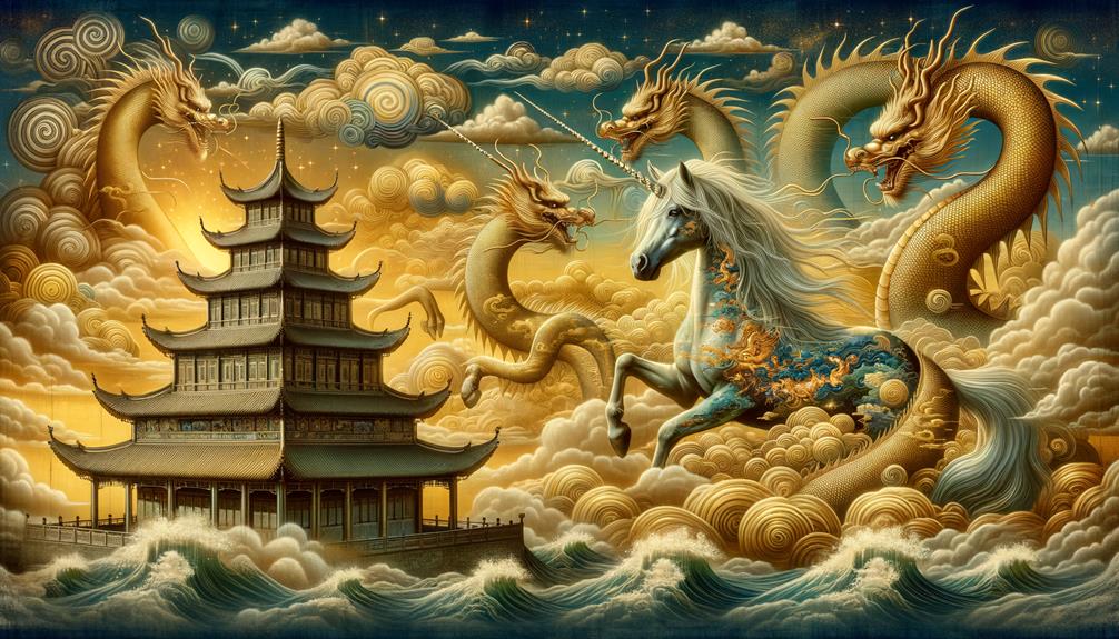 mythical chinese unicorn creatures