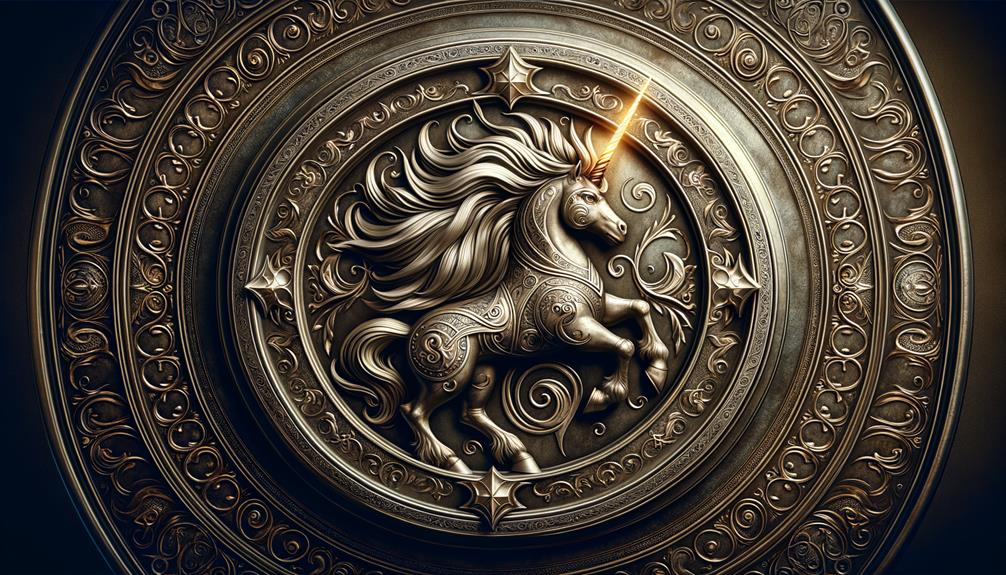 symbolism of heraldic unicorns