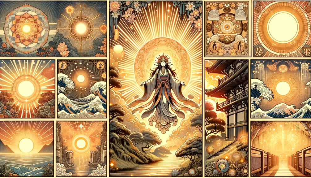 the shinto sun goddess