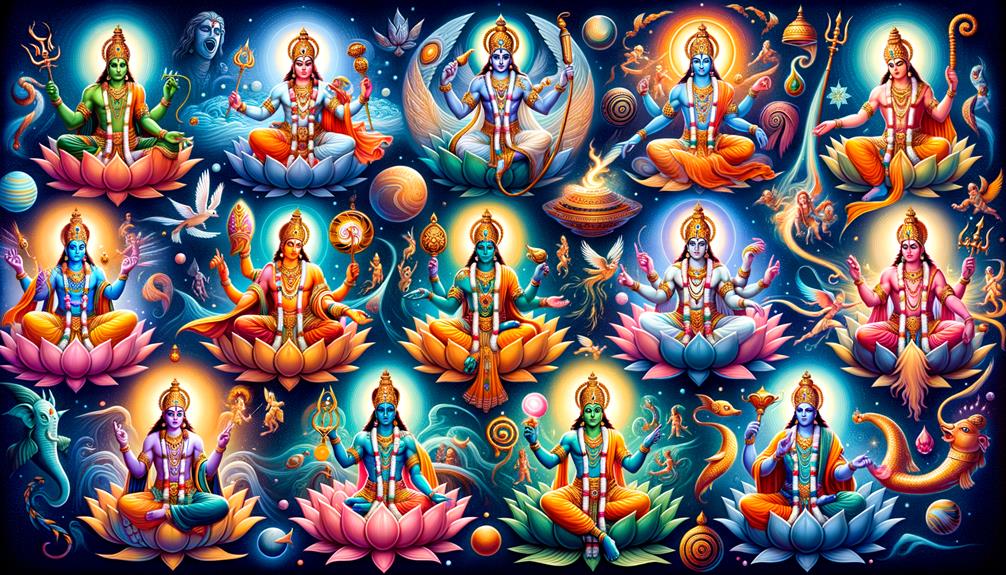 vishnu s divine incarnations analyzed