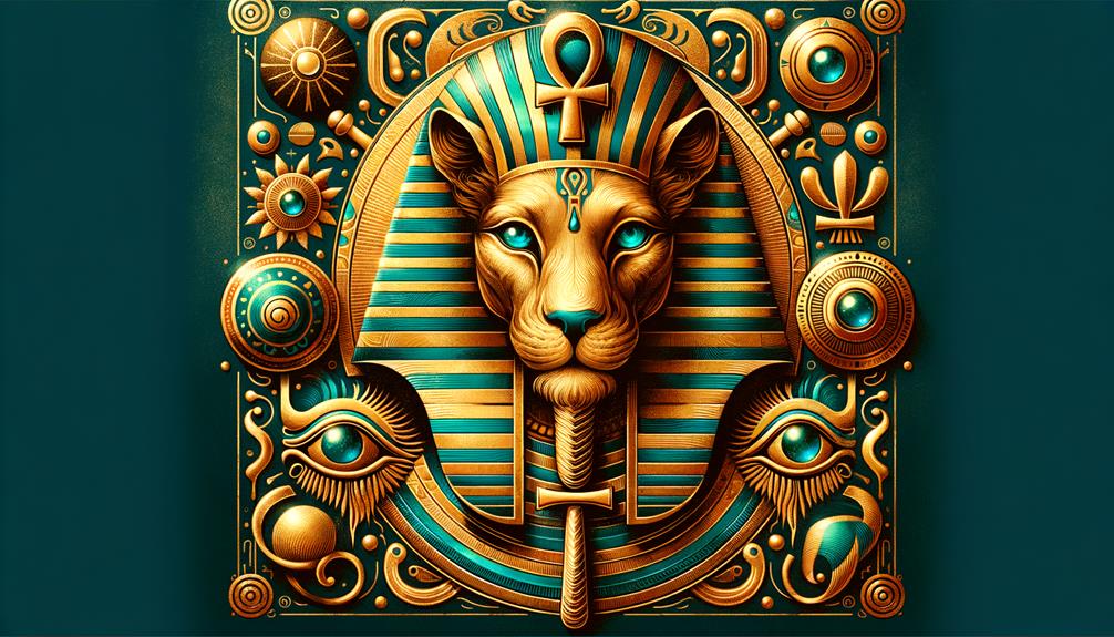 ancient egyptian feline deity