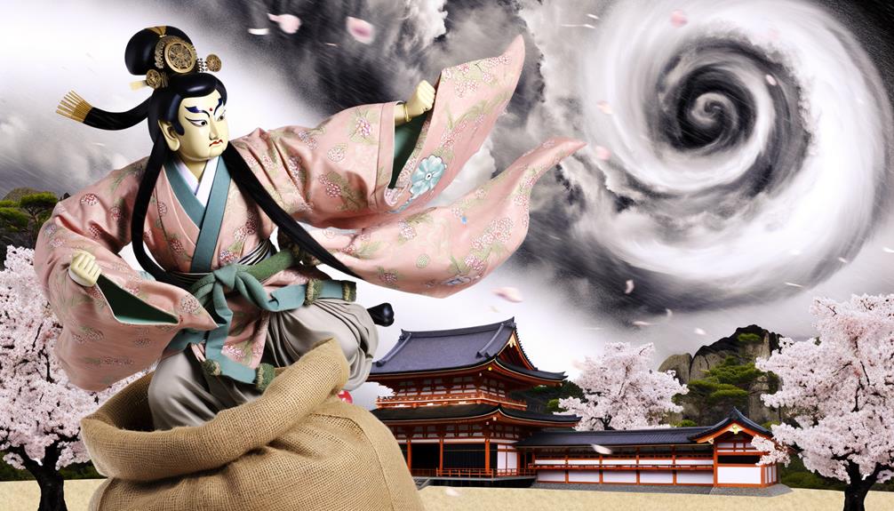 ancient japanese god fujin