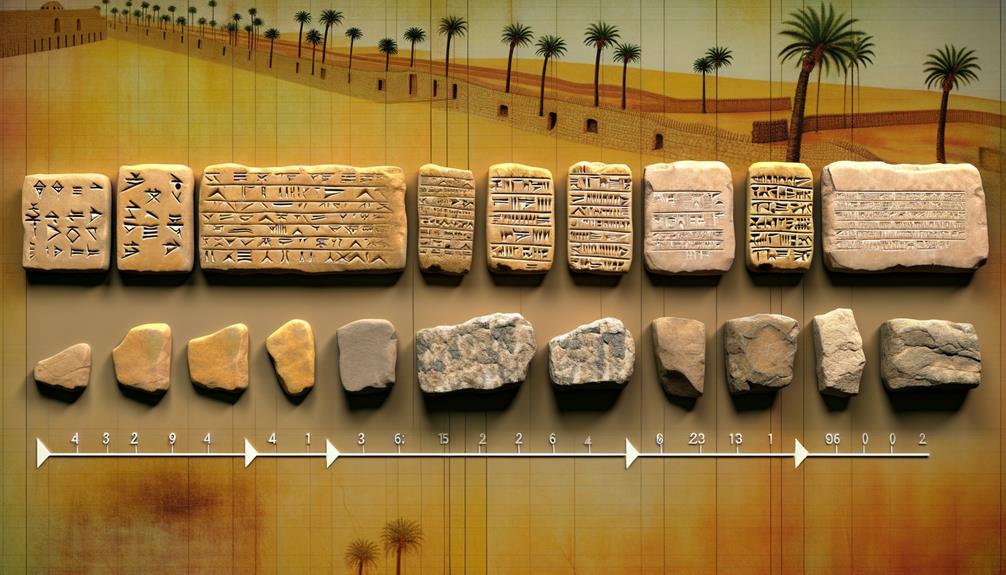 ancient script s gradual development