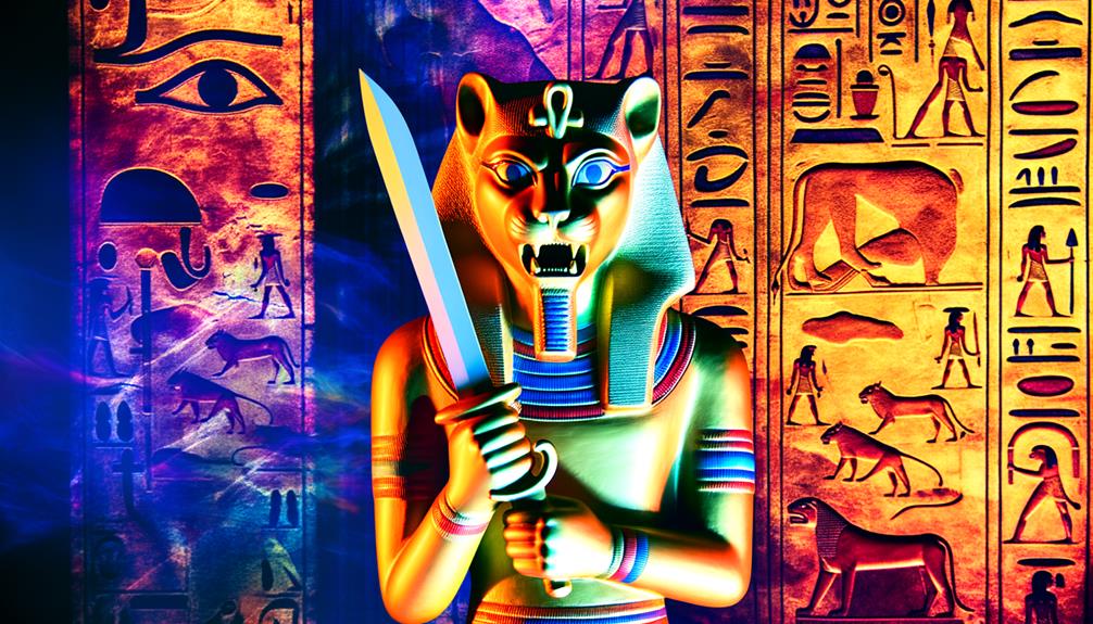 egyptian deity associated with illness and cure