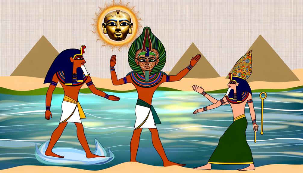 gods and goddesses in egypt