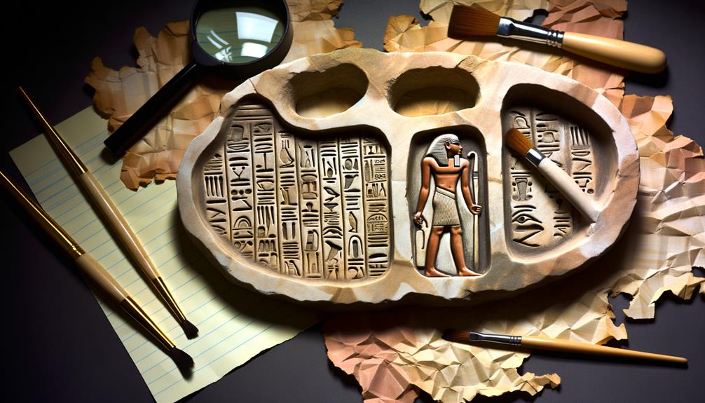 hieroglyphs decoded narmer palette
