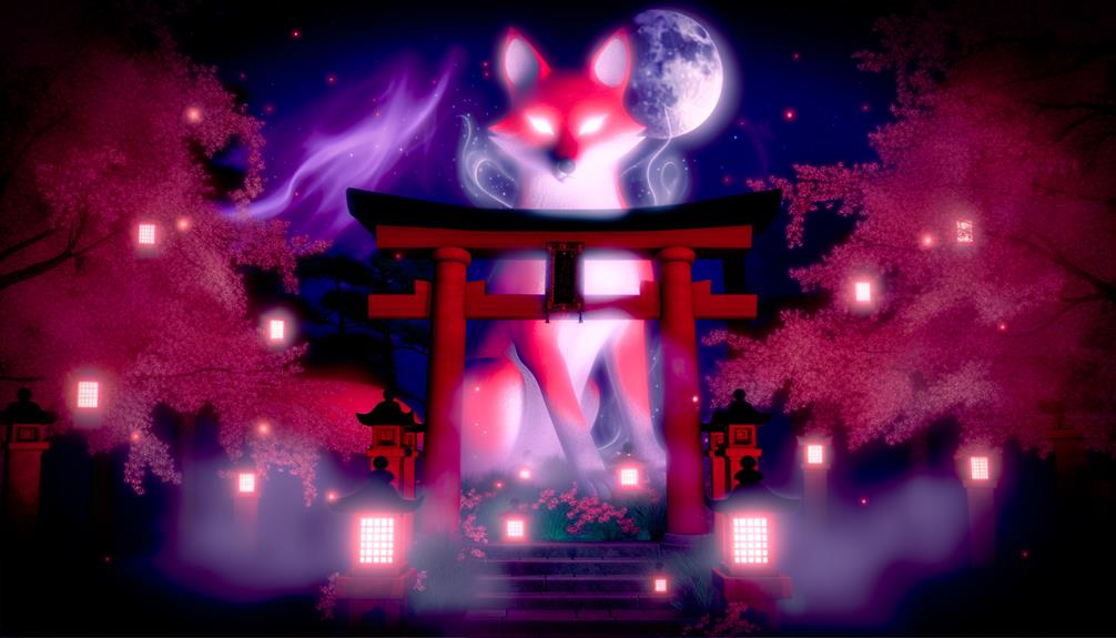 inari japanese fox deity