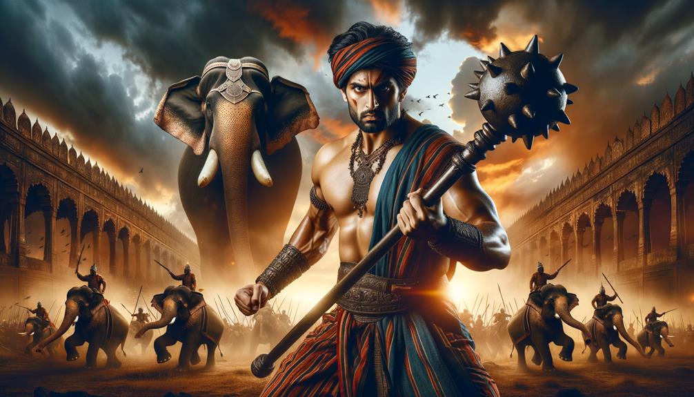 mighty warrior of bhima