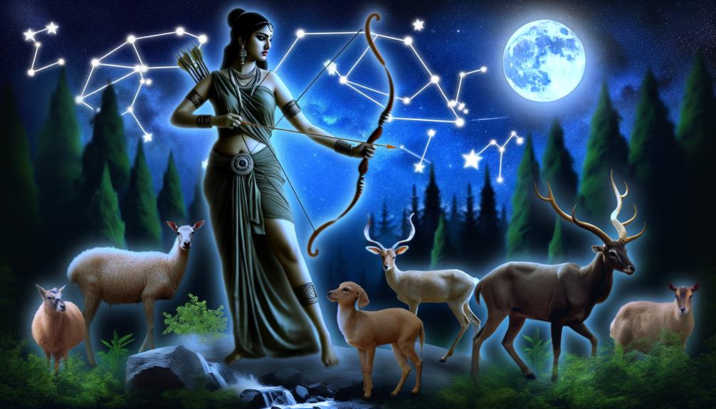 mythical greek goddess artemis