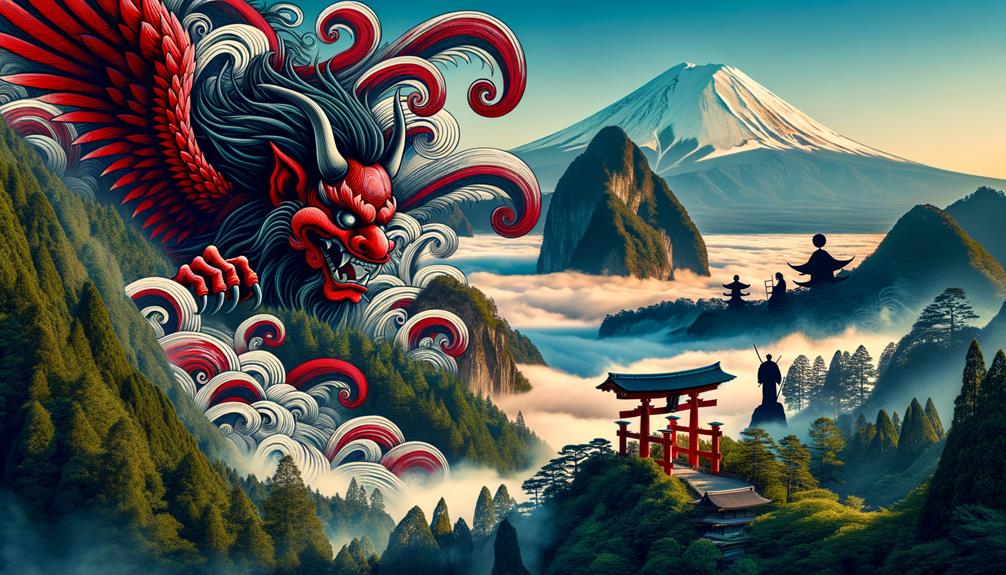 tengu s mythological impact in japan