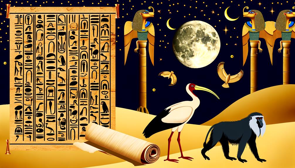 thoth s symbolic representations and titles