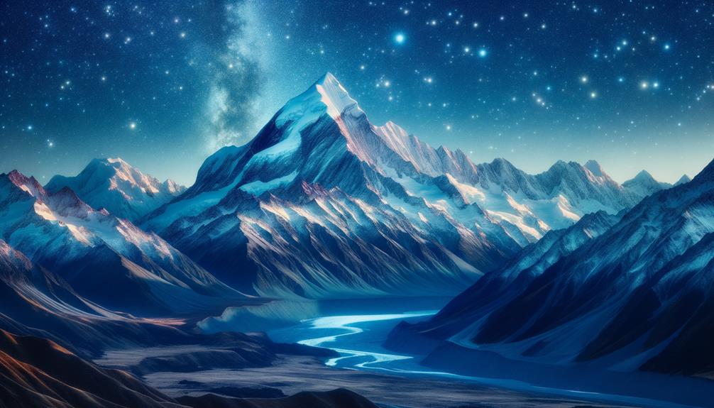 aoraki s icy mountain majesty