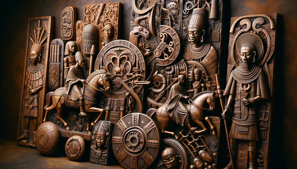 detailed nigerian art pieces