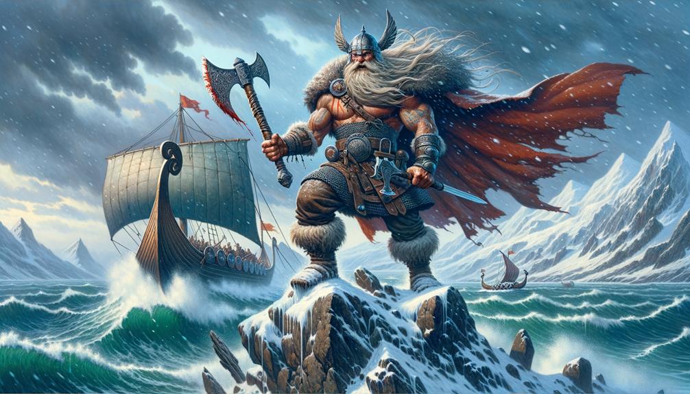 legendary viking warrior king