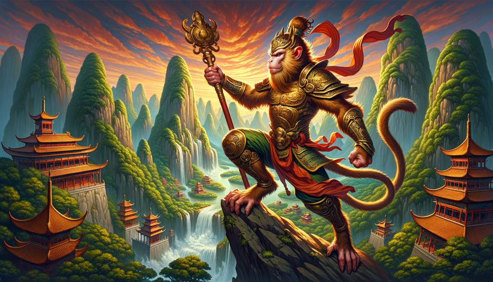 Sun Wukong Chinese Monkey King Mythology Vault