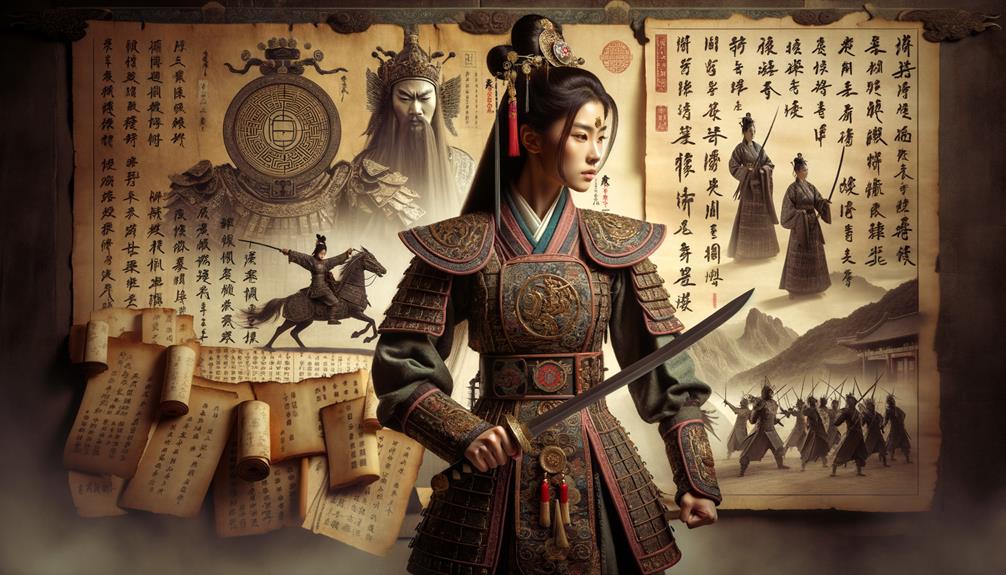 warrior woman saves china