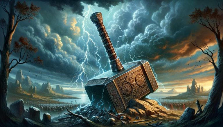 Thors Hammer Theft Tale - Mythology Vault