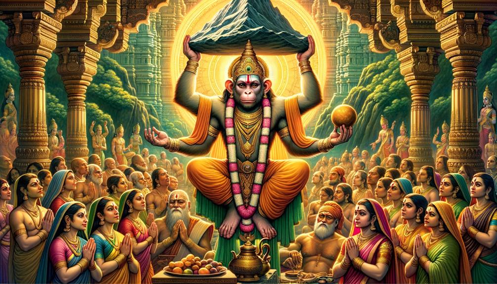 monkey god s divine devotion
