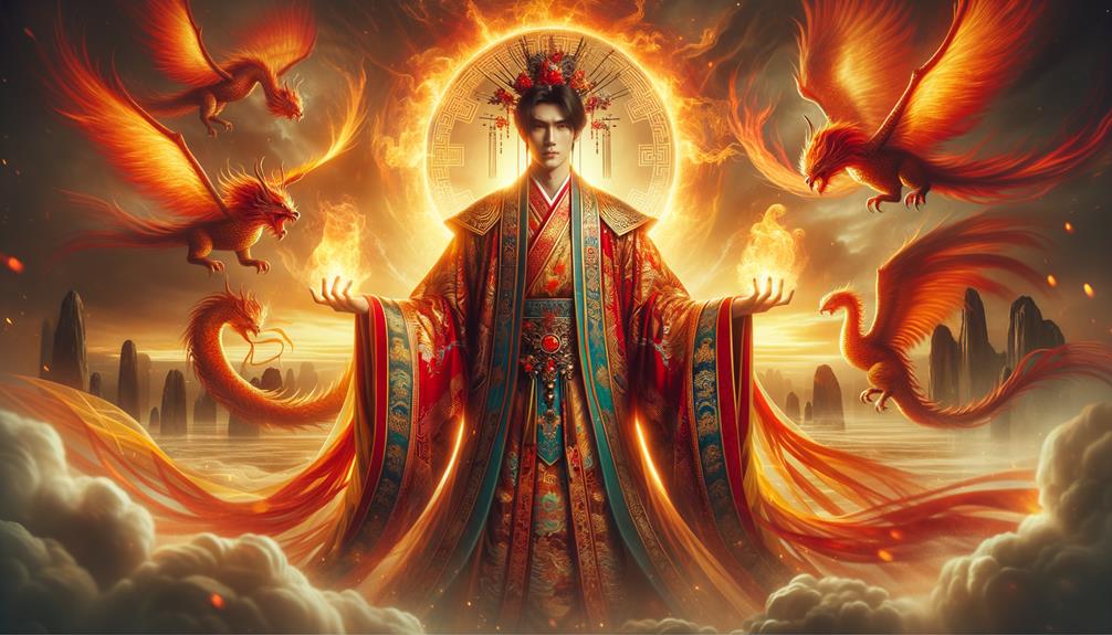 ancient chinese fire deity