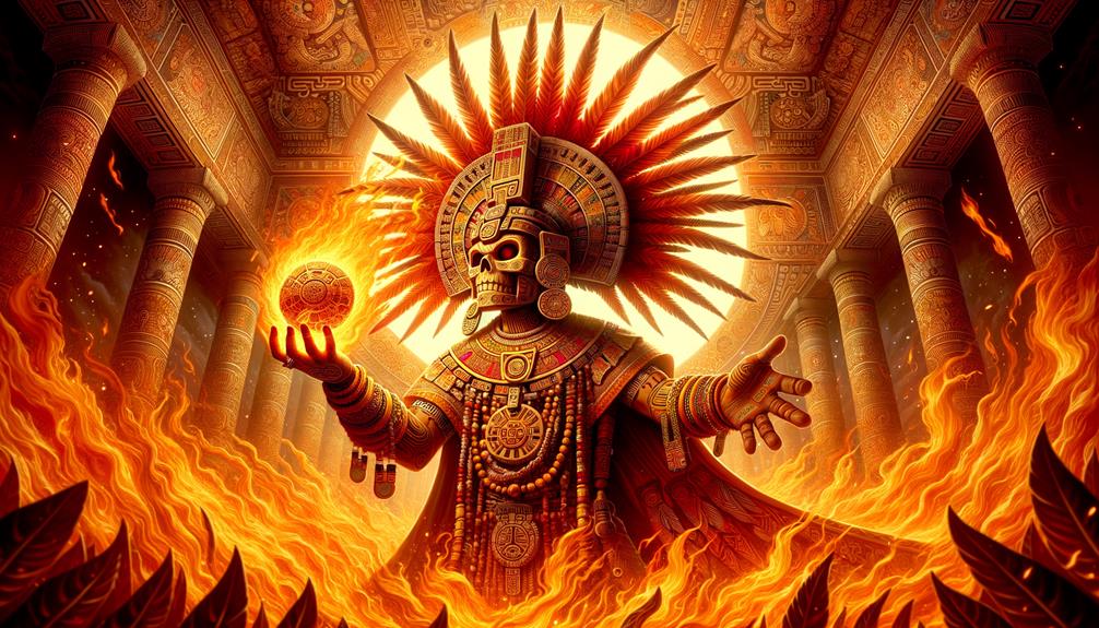 Xiuhtecuhtli Lord of Fire - Mythology Vault