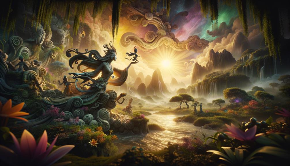 chinese mythological figure deifies