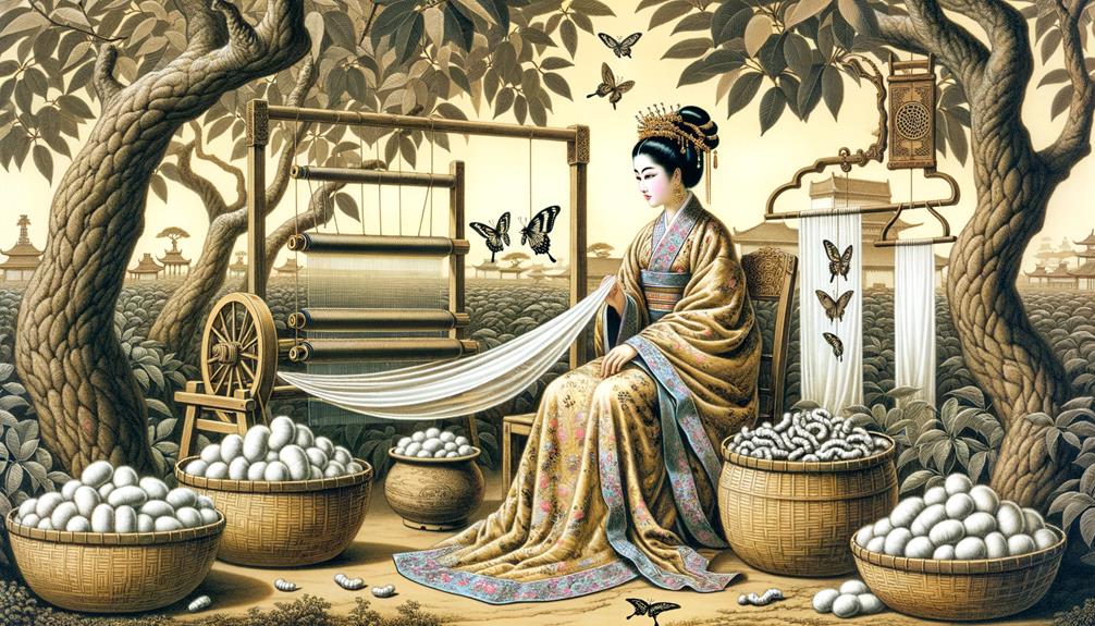 intricate silk production process