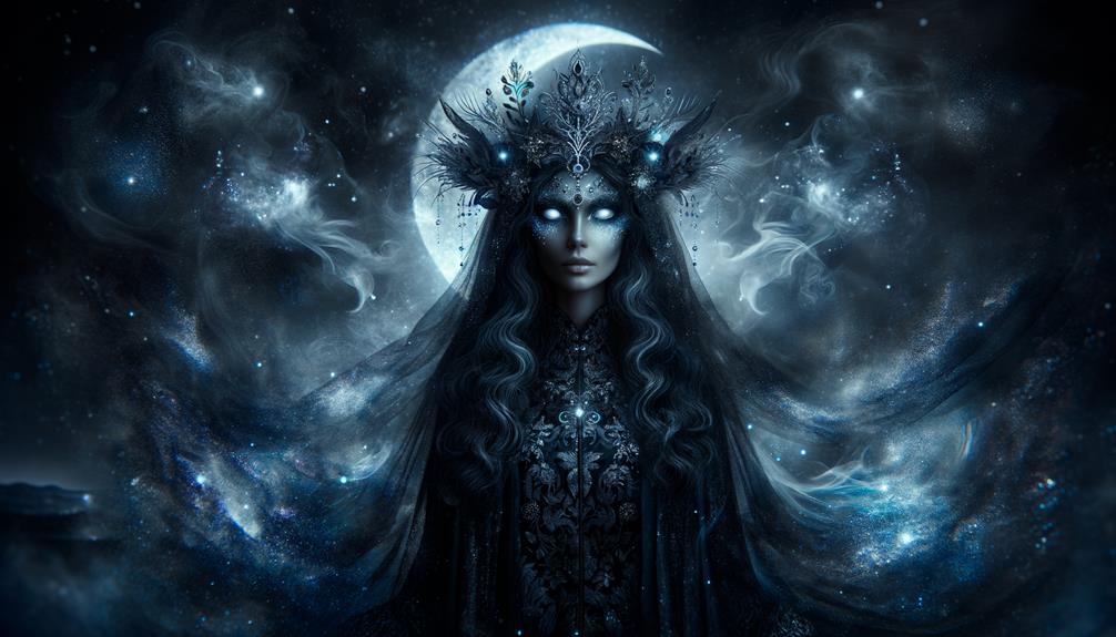 the goddess of night