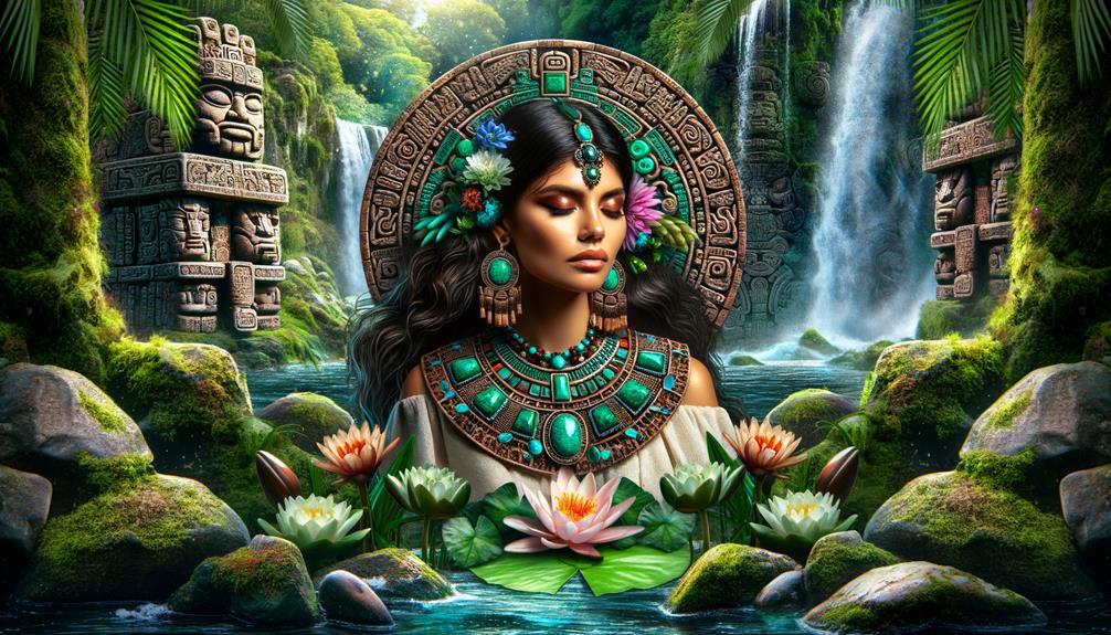 water goddess in aztec