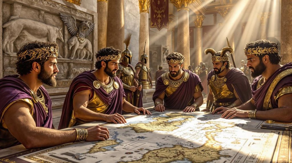 founding consolidating expanding roman hegemony