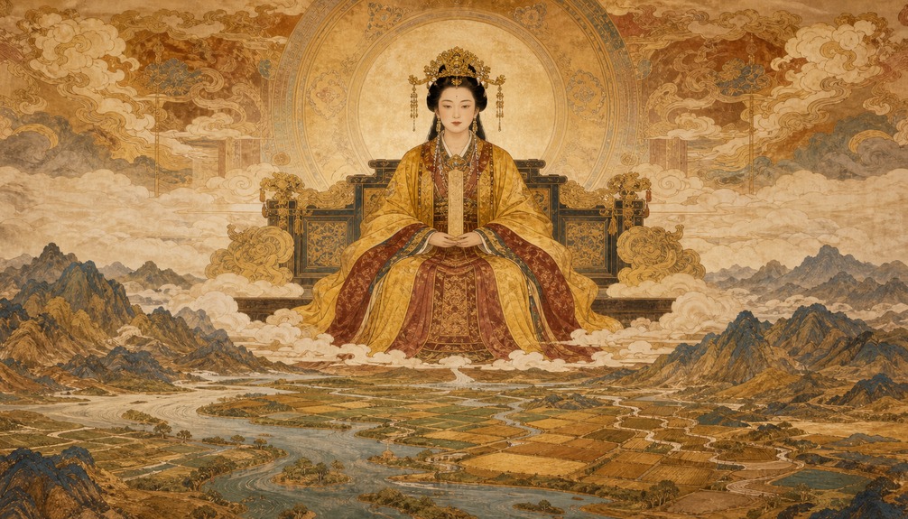 Hou Tu presides over mountains rivers and fields as Sovereign Earth